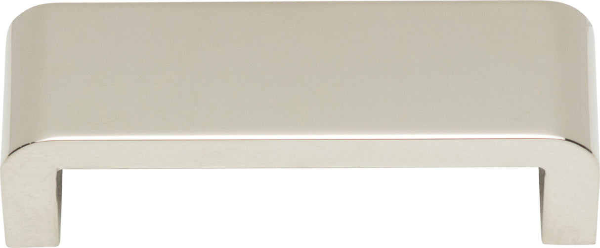 Atlas Homewares Platform Pull 3 3/4 Inch (c-c) Polished Nickel