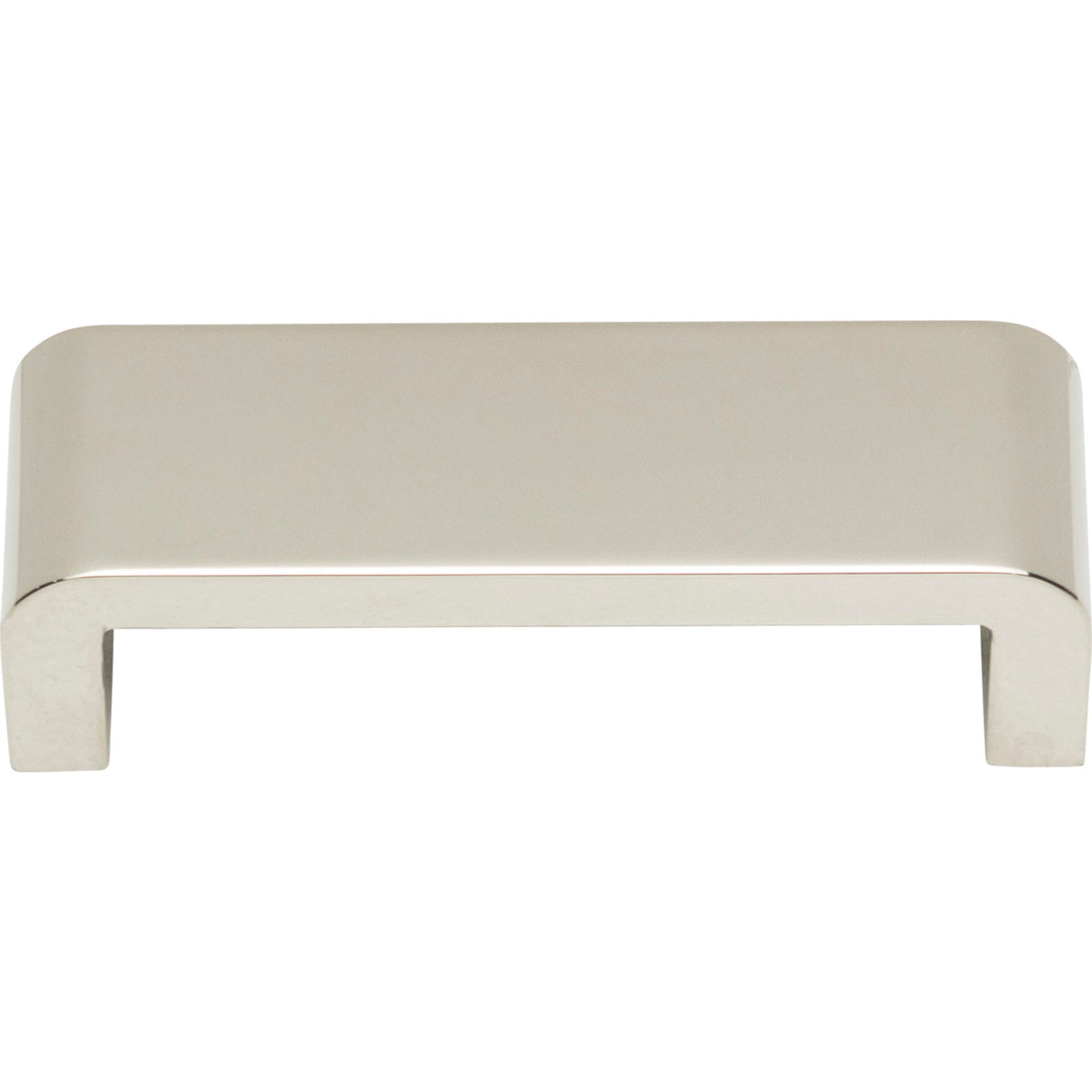 Atlas Homewares Platform Pull 3 3/4 Inch (c-c) Polished Nickel