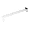 Polished Chrome 16" Square Wall Shower Arm