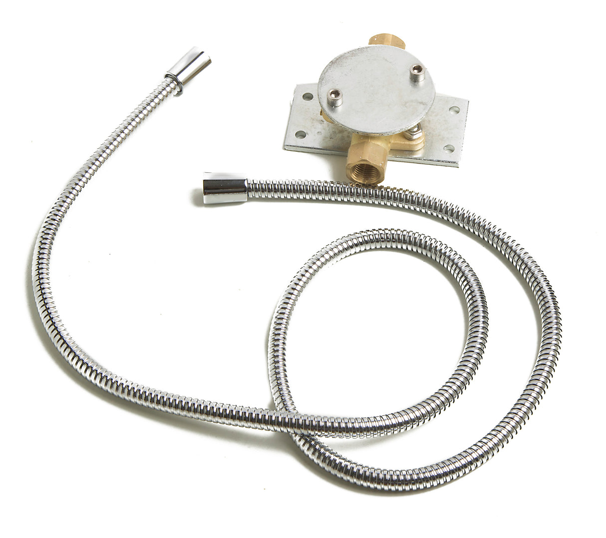 AB2758-PC Polished Chrome Floor Mounted Tub Filler + Mixer /w additional Hand Held Shower Head