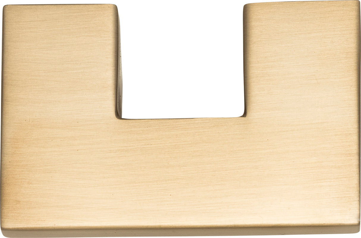 Atlas Homewares U Turn Knob 1 1/4 Inch (c-c) Champagne