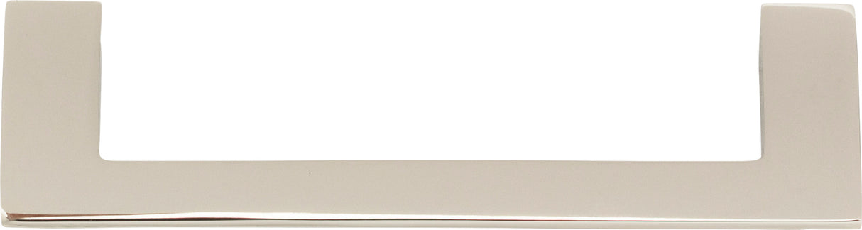 Atlas Homewares Angled Drop Pull 5 1/16 Inch (c-c) Polished Nickel