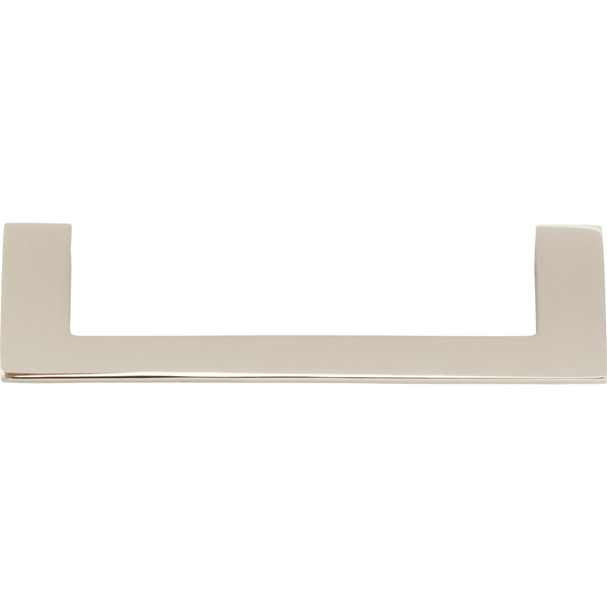 Atlas Homewares Angled Drop Pull 5 1/16 Inch (c-c) Polished Nickel