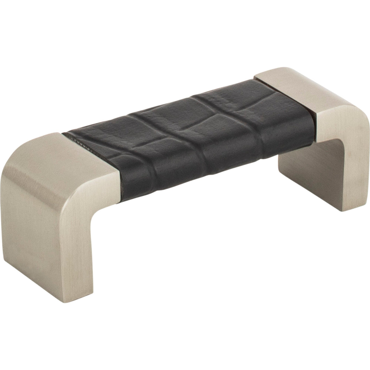 Atlas Homewares Paradigm Pull 3 Inch (c-c) BN & Black Croc Leather