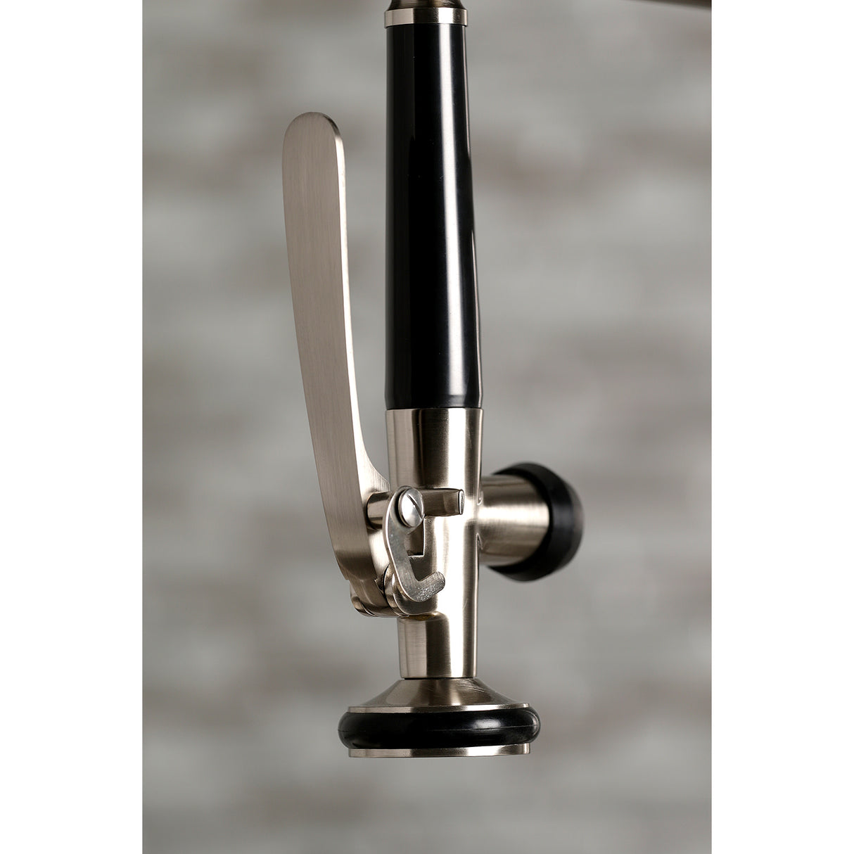 Gourmetier LS8508CTL Continental Single-Handle Pre-Rinse Kitchen Faucet, Brushed Nickel