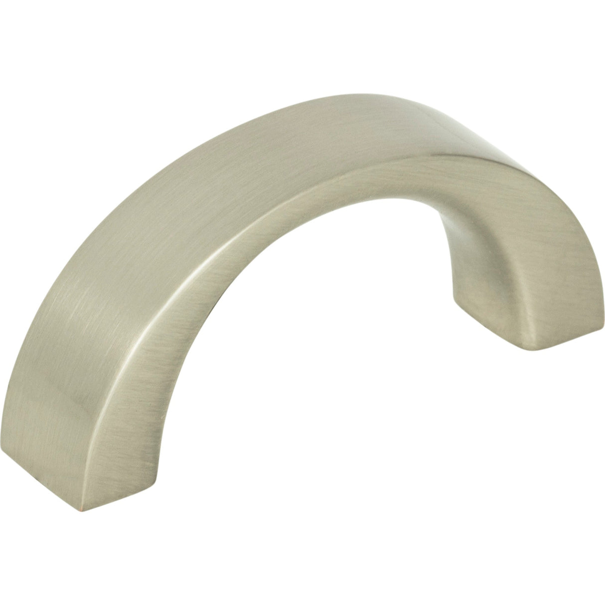 Atlas Homewares Tableau Curved Pull 1 7/16 Inch (c-c) Brushed Nickel