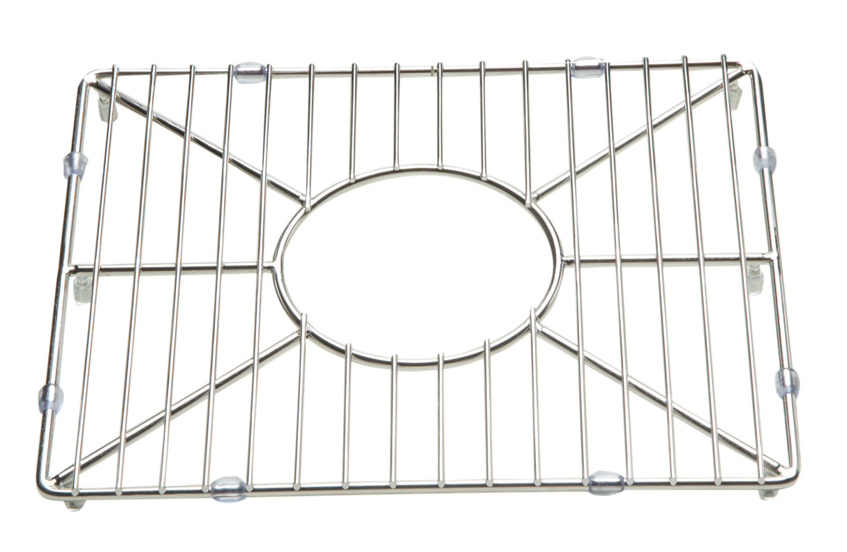 Stainless steel kitchen sink grid for small side of AB3618DB. AB3618ARCH