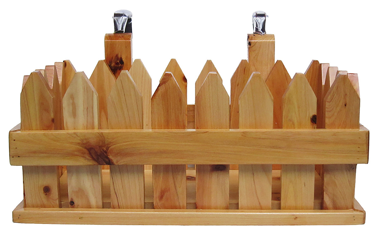 ALFI brand AB1187 57" Free Standing Rubber Wooden Soaking Bathtub with Headrest