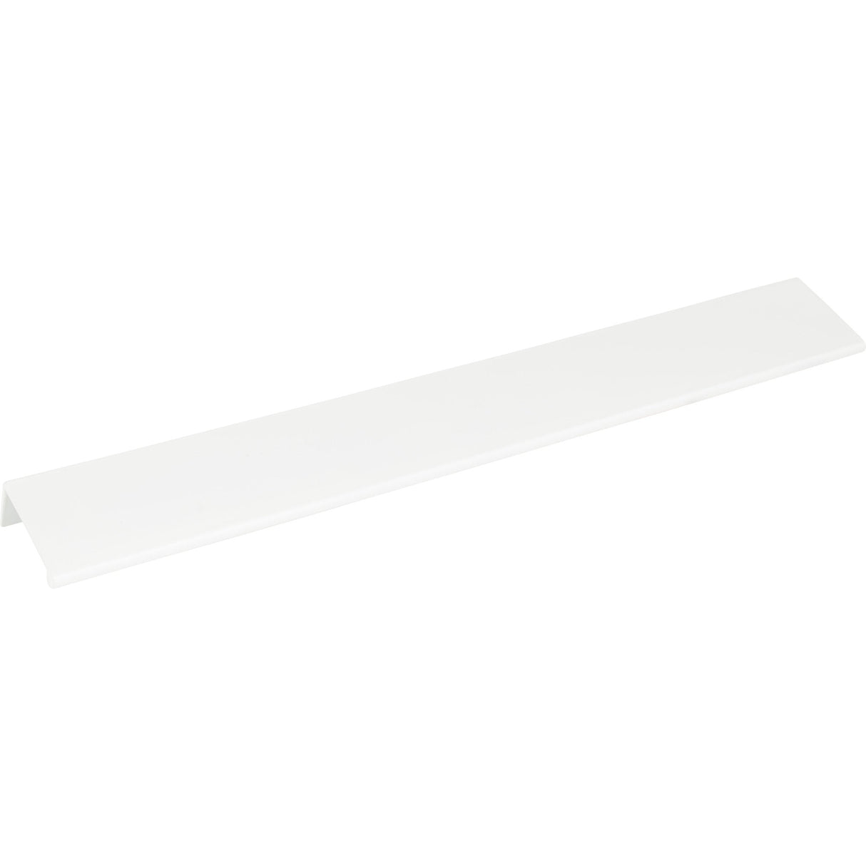 Atlas Homewares Tab Edge Pull 12 5/8 Inch (c-c) High White Gloss