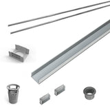 Infinity Drain RG 6572 72" PVC Component Only Kit for S-AG 65, S-DG 65, and S-TIF 65 series