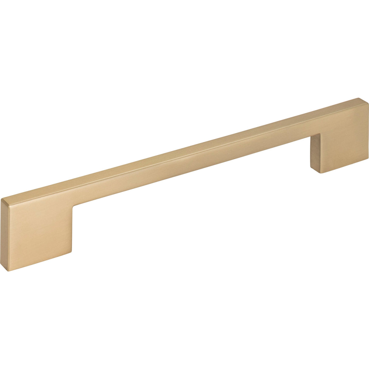 Atlas Homewares Thin Square Pull 7 9/16 Inch (c-c) Champagne