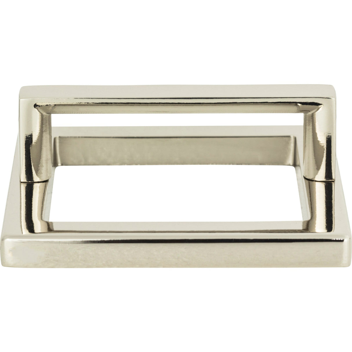 Atlas Homewares Tableau Square Base and Top 2 1/2 Inch (c-c) Polished Nickel