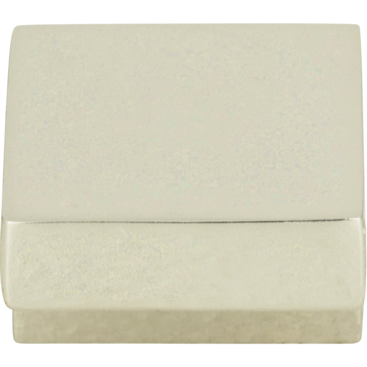 Atlas Homewares Small Square Knob 5/8 Inch (c-c) Polished Nickel