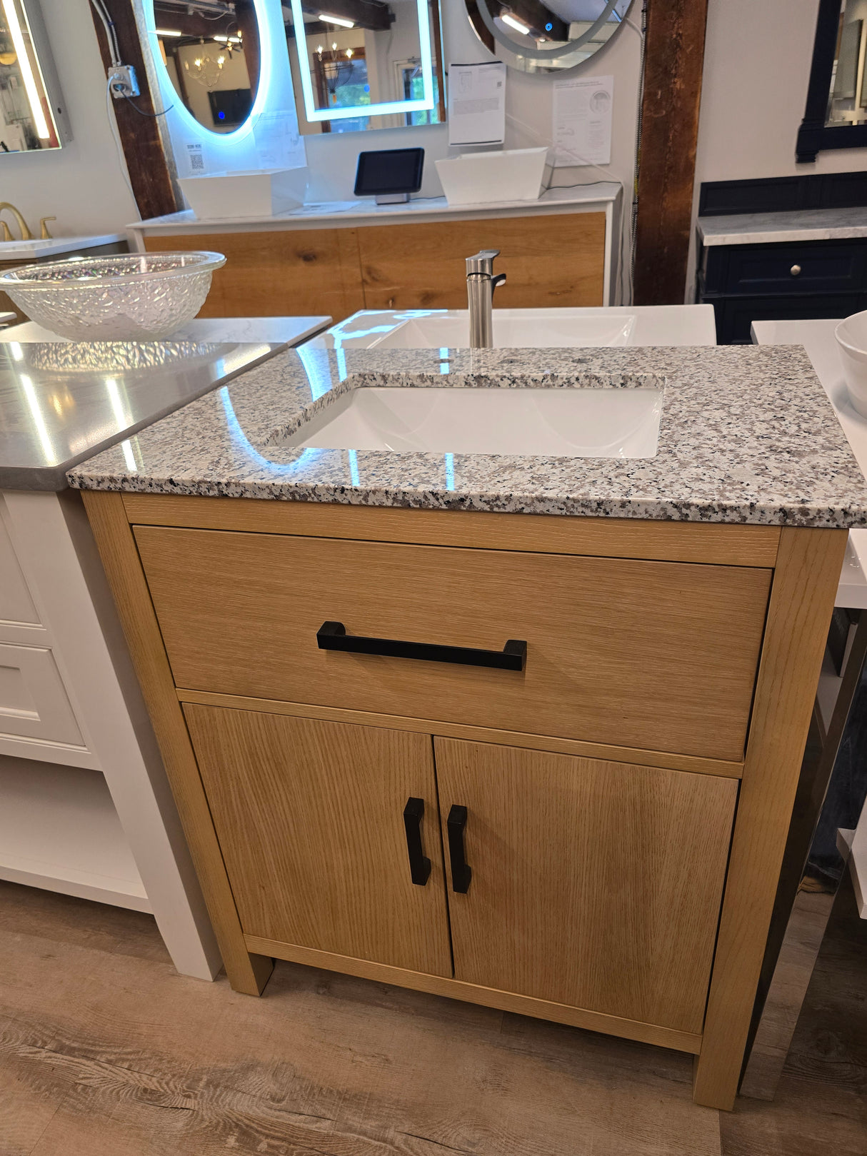 30" Kohler Kresla Bathroom Vanity Cabinet with Granite Top