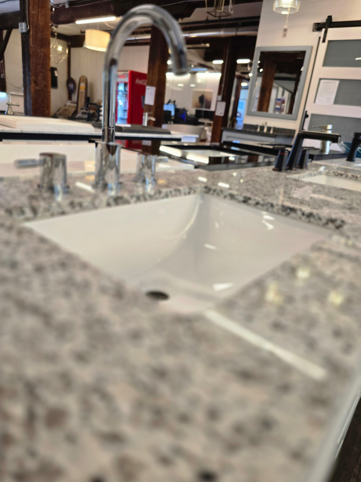 30" Bertch Vanity Set with Granite Top and Polished Chrome Faucet