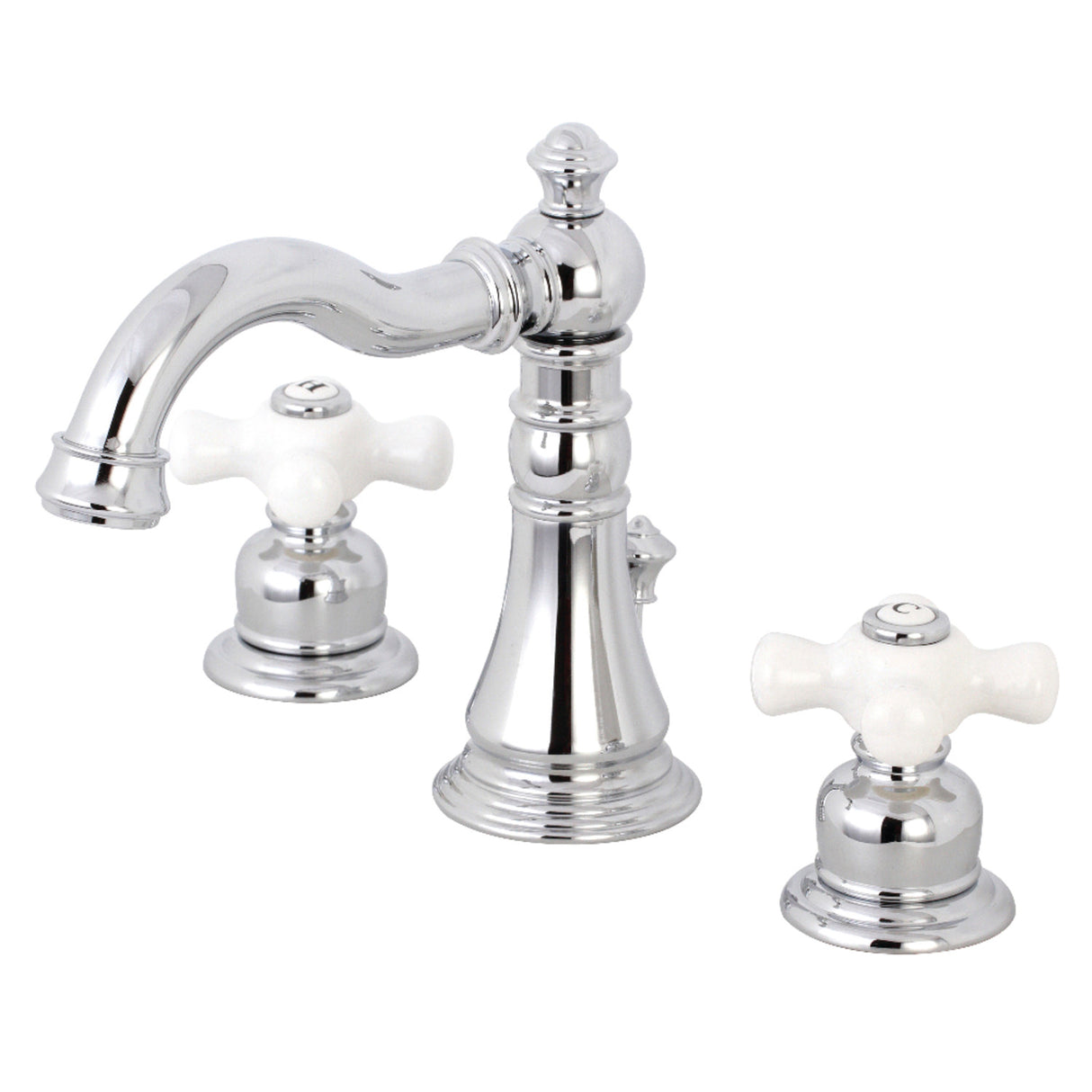 Fauceture FSC1971PX American Classic Widespread Bathroom Faucet, Polished Chrome