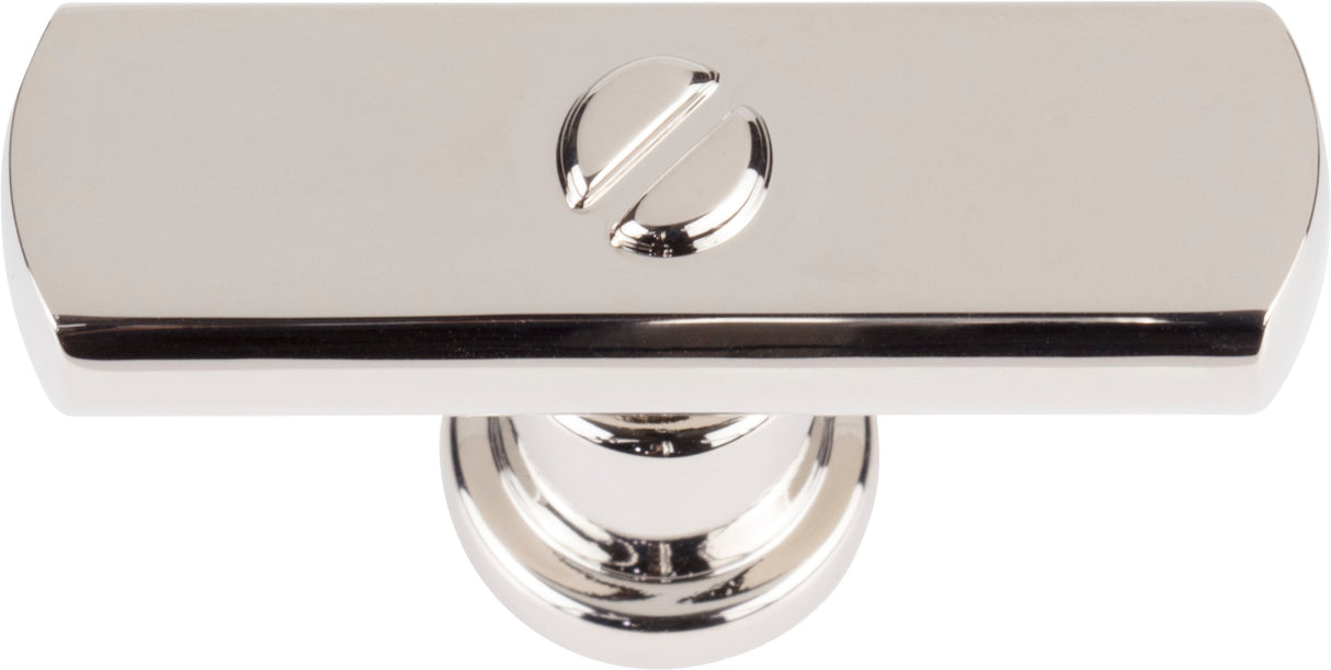 Atlas Homewares Everitt T-Knob 2 Inch Polished Nickel