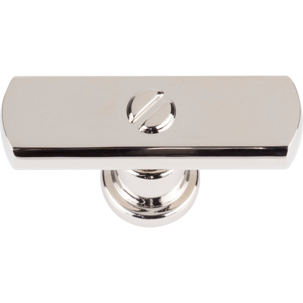 Atlas Homewares Everitt T-Knob 2 Inch Polished Nickel