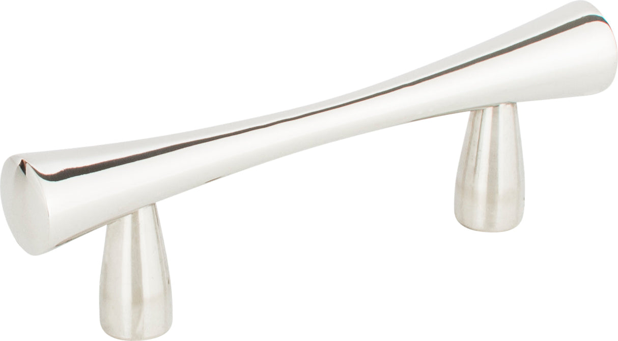 Atlas Homewares Fluted Pull 2 1/2 Inch (c-c) Polished Stainless Steel