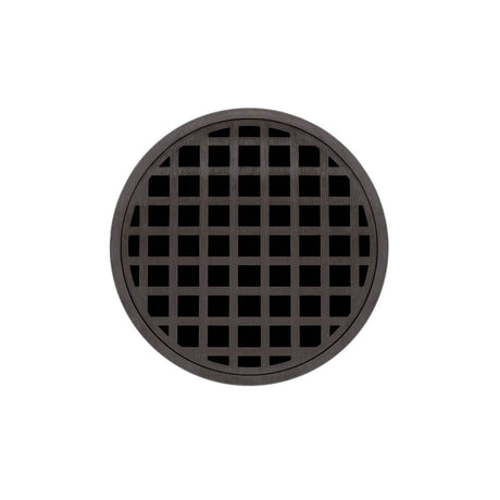 Infinity Drain RQ 5 5” Strainer - Squares Pattern & 2" Throat for RQ 5, RQD 5, RQDB 5