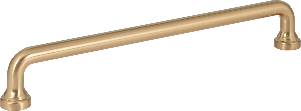 Atlas Homewares Malin Pull 7 9/16 Inch (c-c) Warm Brass