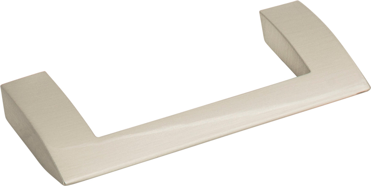 Atlas Homewares Angled Drop Pull 3 3/4 Inch (c-c) Brushed Nickel