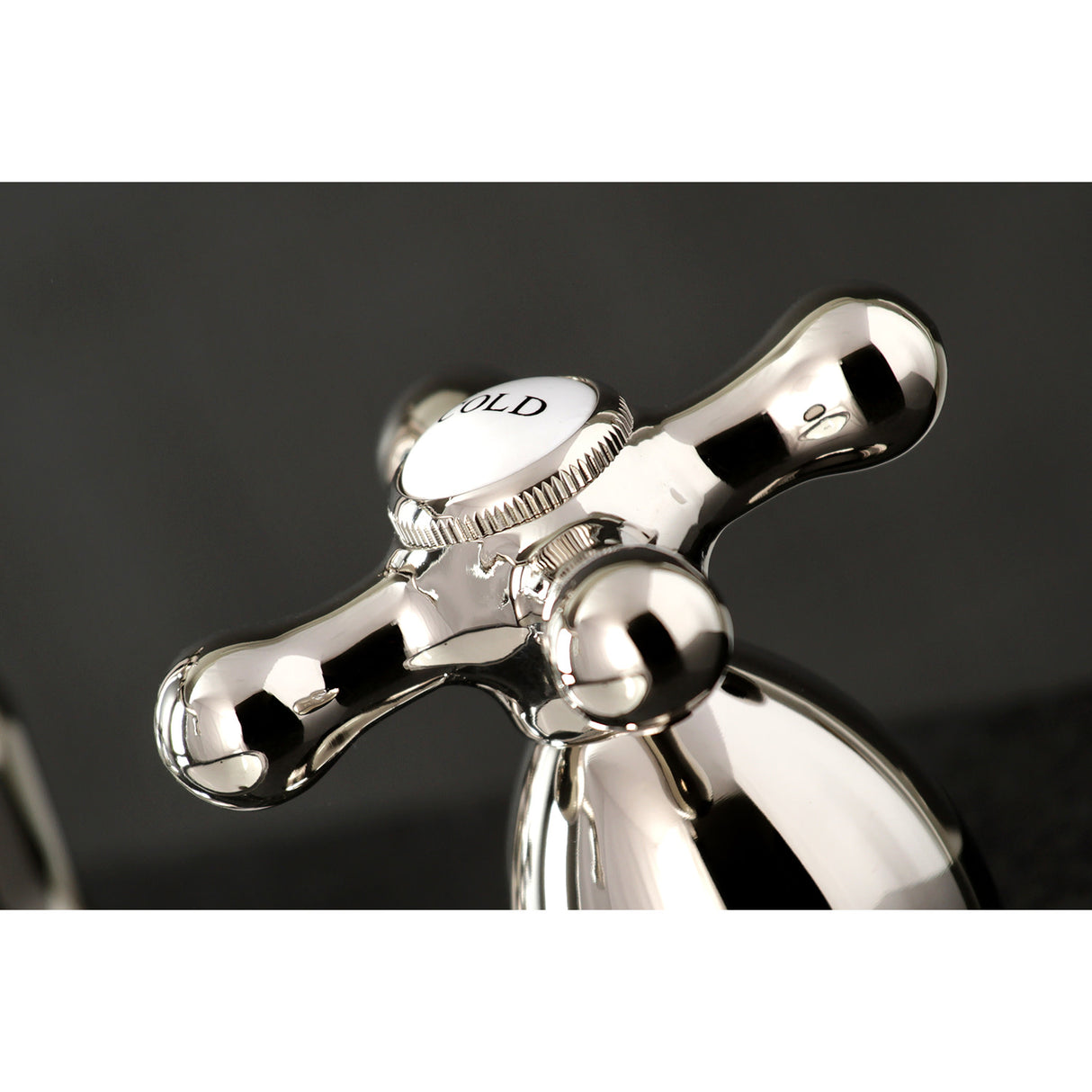 Kingston Brass KS1976AX 8 in. Widespread Bathroom Faucet, Polished Nickel