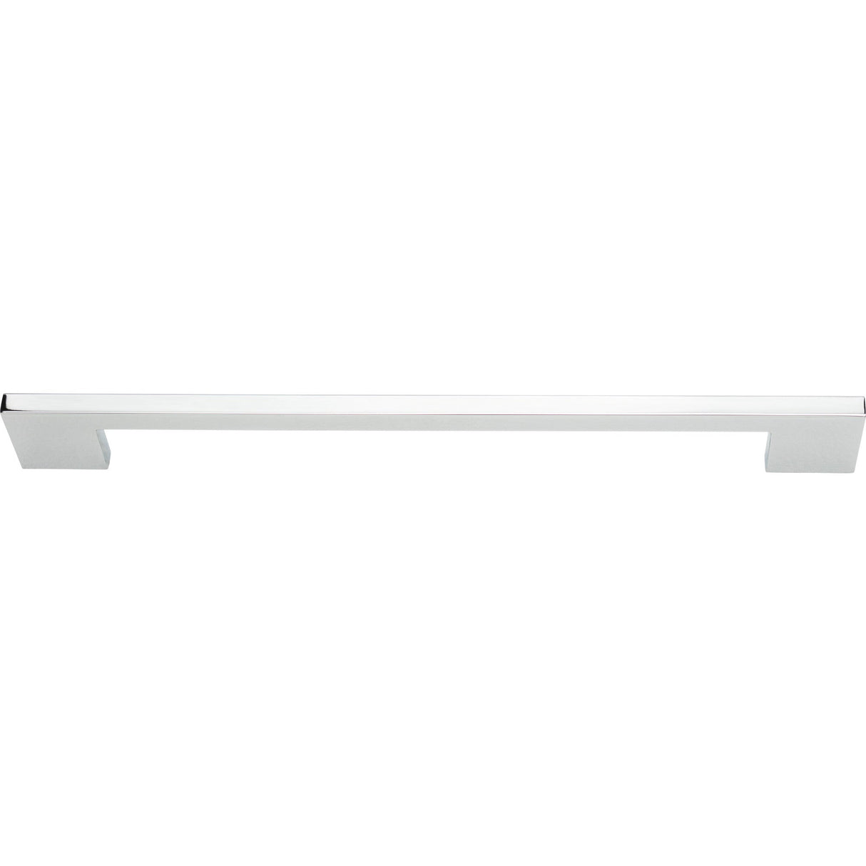 Atlas Homewares Thin Square Pull 11 5/16 Inch (c-c) Polished Chrome