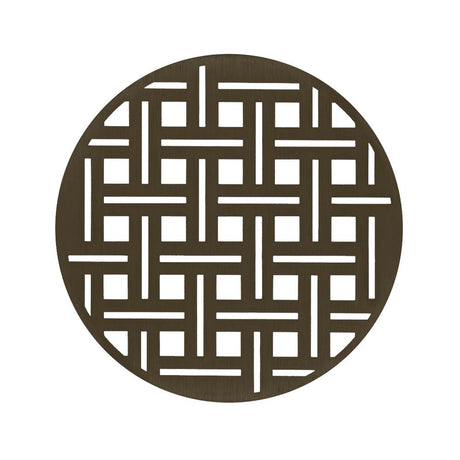 Infinity Drain RVS 5 5” Strainer - Weave Pattern for RV 5, RVD 5, RVDB 5