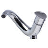 ALFI brand AB1570-PC Tall Wave Polished Chrome Single Lever Bathroom Faucet