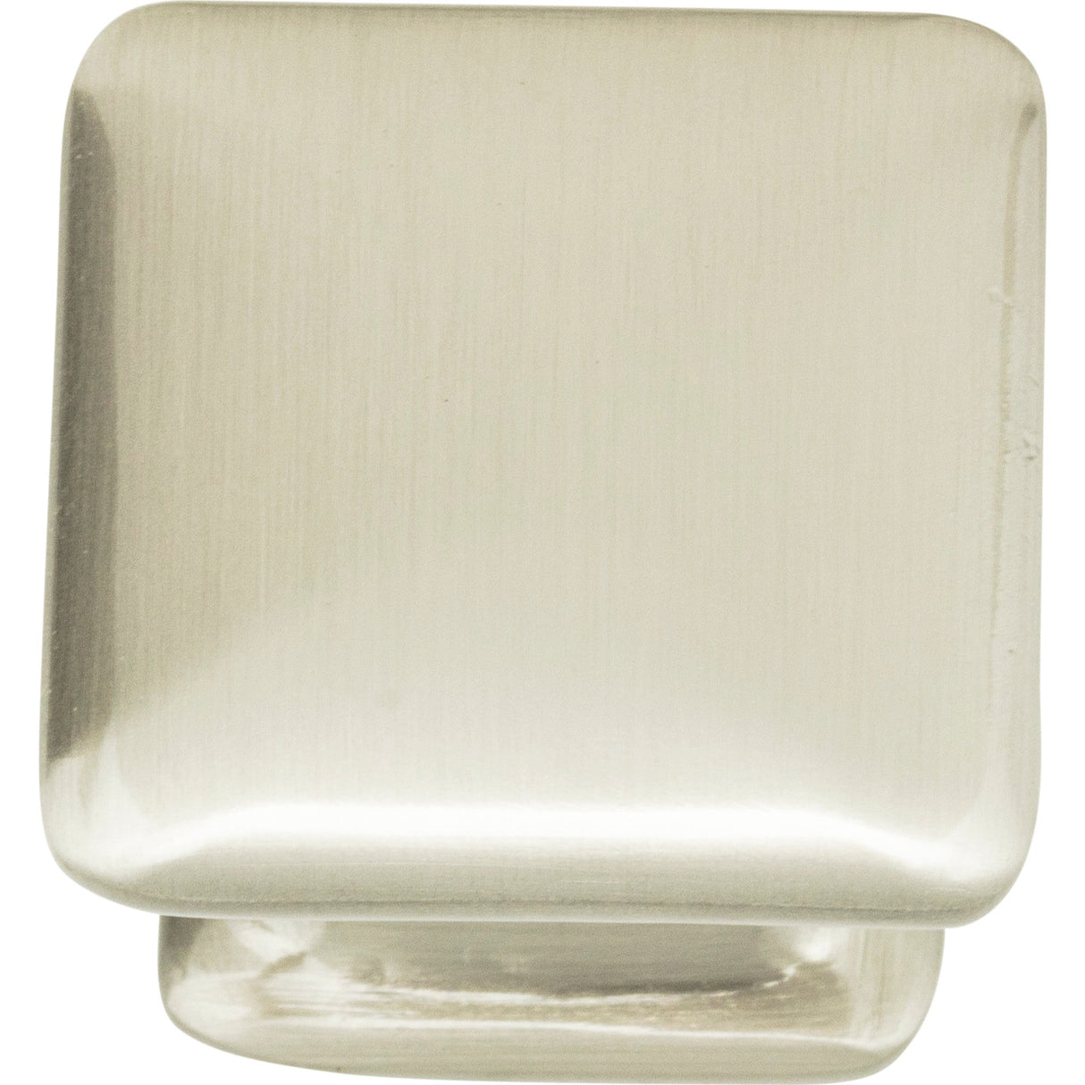 Atlas Homewares Alcott Square Knob 1 1/4 Inch Brushed Nickel