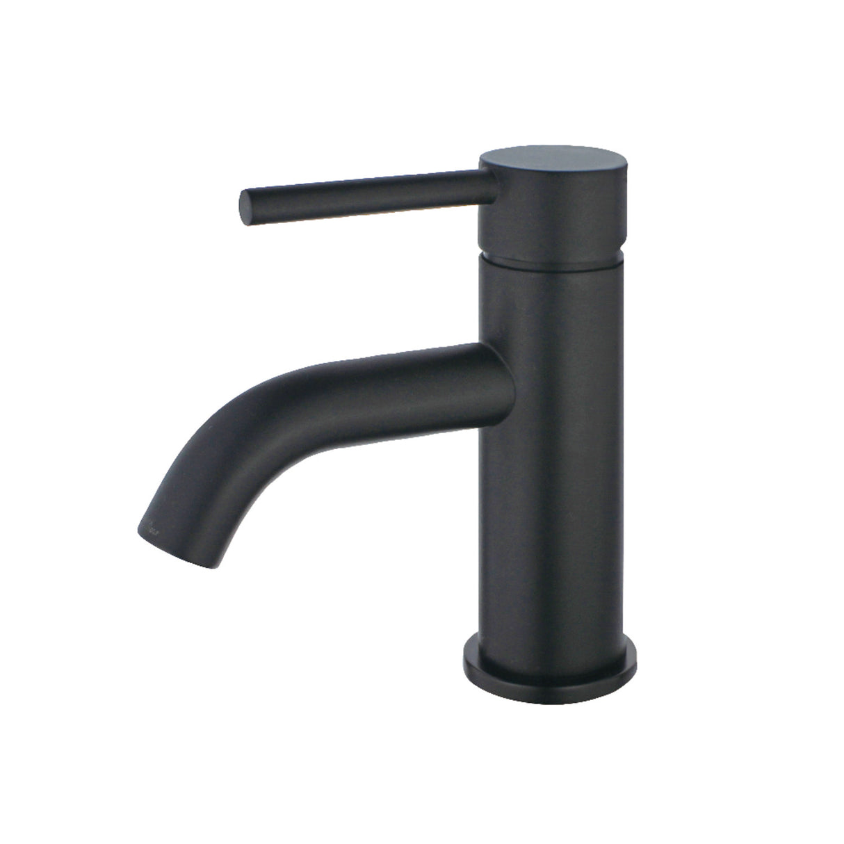 Fauceture LS8220DL Concord Single-Handle Bathroom Faucet with Push Pop-Up, Matte Black