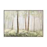 Elk S0016-12052 Morning Forest Framed Wall Art - Green