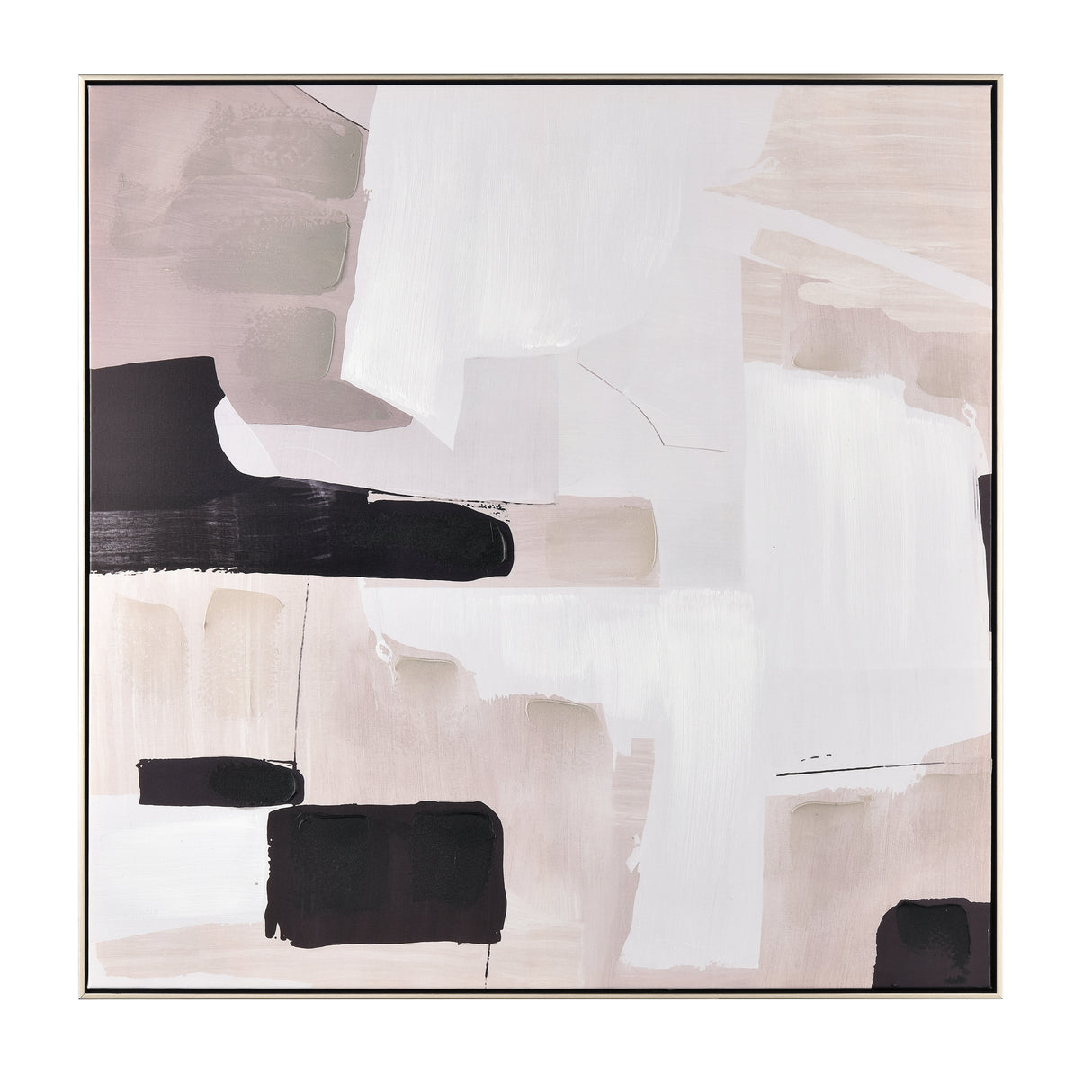 Elk S0017-10702 Blanc II Abstract Framed Wall Art