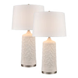 Elk S0019-10292/S2 Penny 32.5'' High 1-Light Table Lamp - Set of 2 White