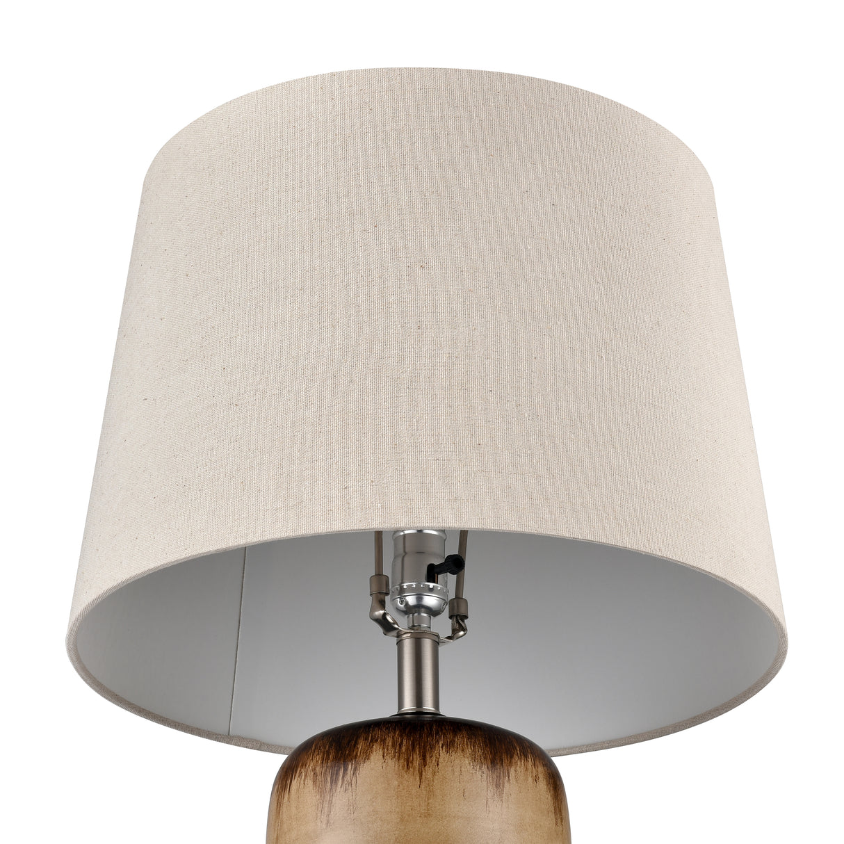Elk S0019-10309/S2 Bromley 32.5'' High 1-Light Table Lamp - Set of 2 Brown