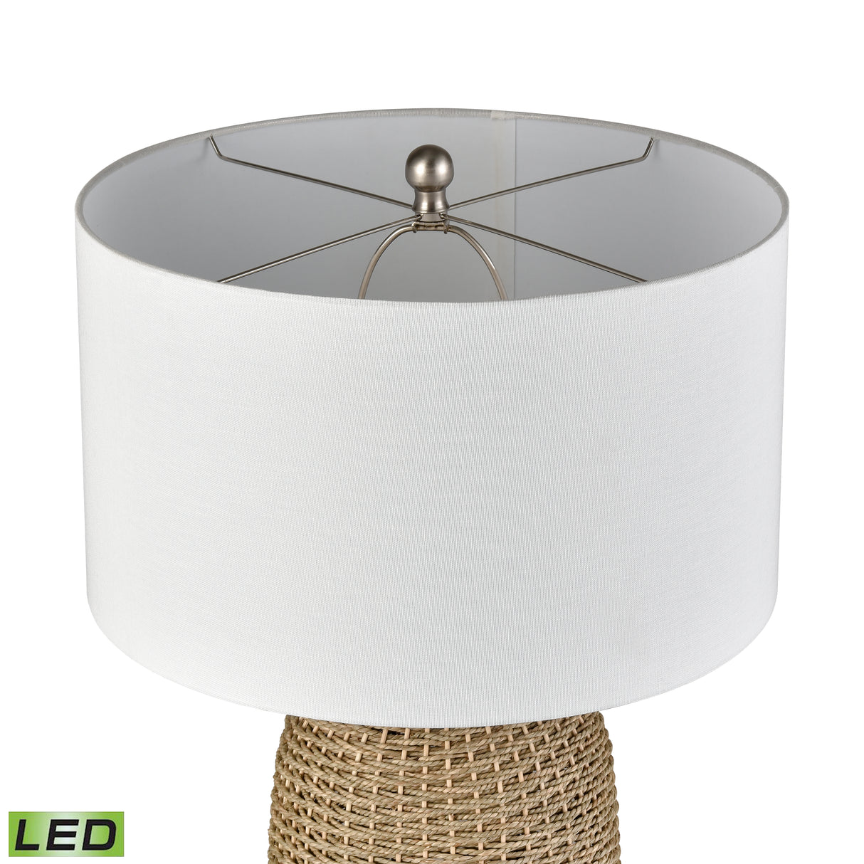 Elk S0019-11058-LED Coe 32'' High 1-Light Table Lamp - Natural - Includes LED Bulb