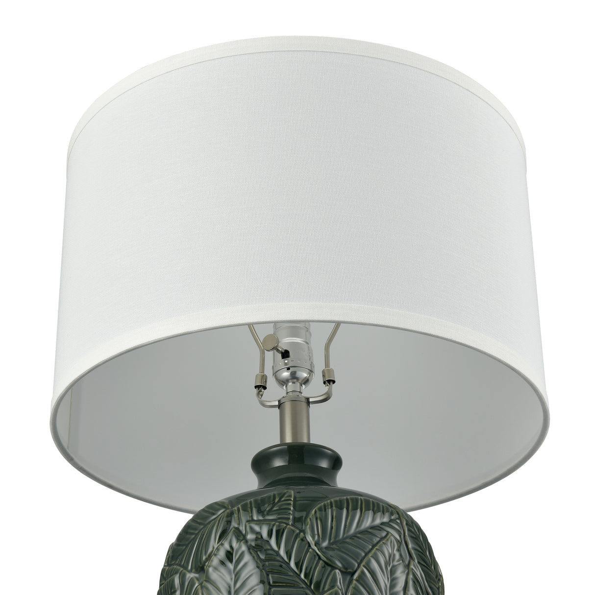Elk S0019-11148-LED Goodell 27.5'' High 1-Light Table Lamp - Green Glaze - Includes LED Bulb