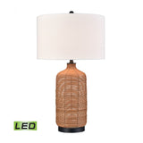 Elk S0019-11170-LED Euclid 30'' High 1-Light Table Lamp - Natural - Includes LED Bulb