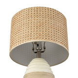 Elk S0019-11175-LED Hobart 20'' High 1-Light Table Lamp - White - Includes LED Bulb