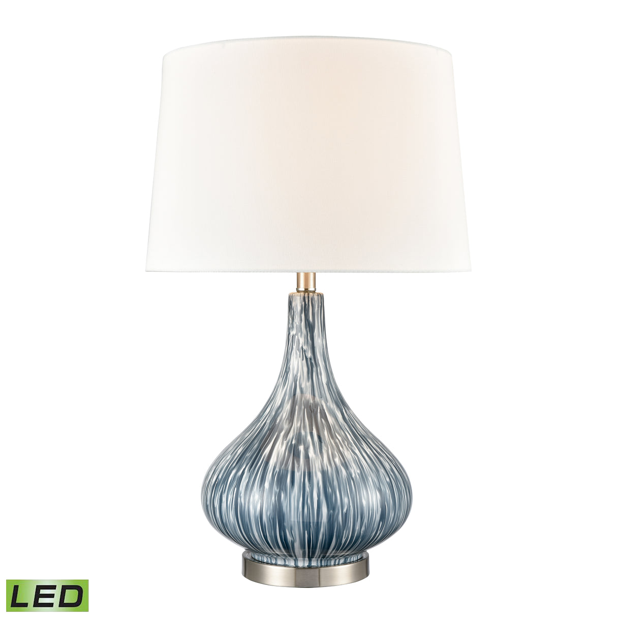 Elk S0019-7979-LED Northcott 28'' High 1-Light Table Lamp - Blue - Includes LED Bulb