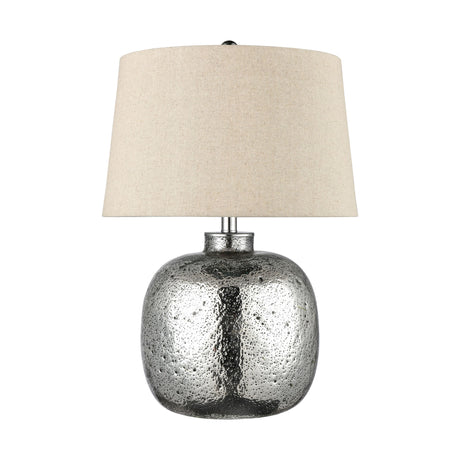 Elk S0019-7980 Cicely 24'' High 1-Light Table Lamp - Silver Mercury