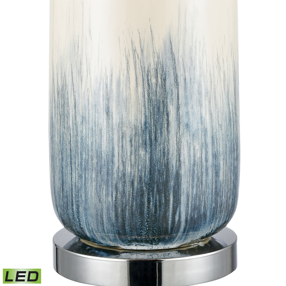 Elk S0019-8027-LED Cason Bay 27'' High 1-Light Table Lamp - Blue - Includes LED Bulb