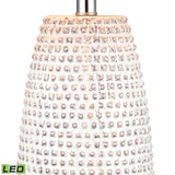 Elk S0019-8028-LED Copeland 29'' High 1-Light Table Lamp - White - Includes LED Bulb