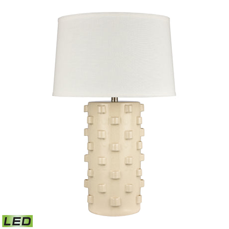 Elk S0019-9496-LED Hatcher 30'' High 1-Light Table Lamp - Cream - Includes LED Bulb