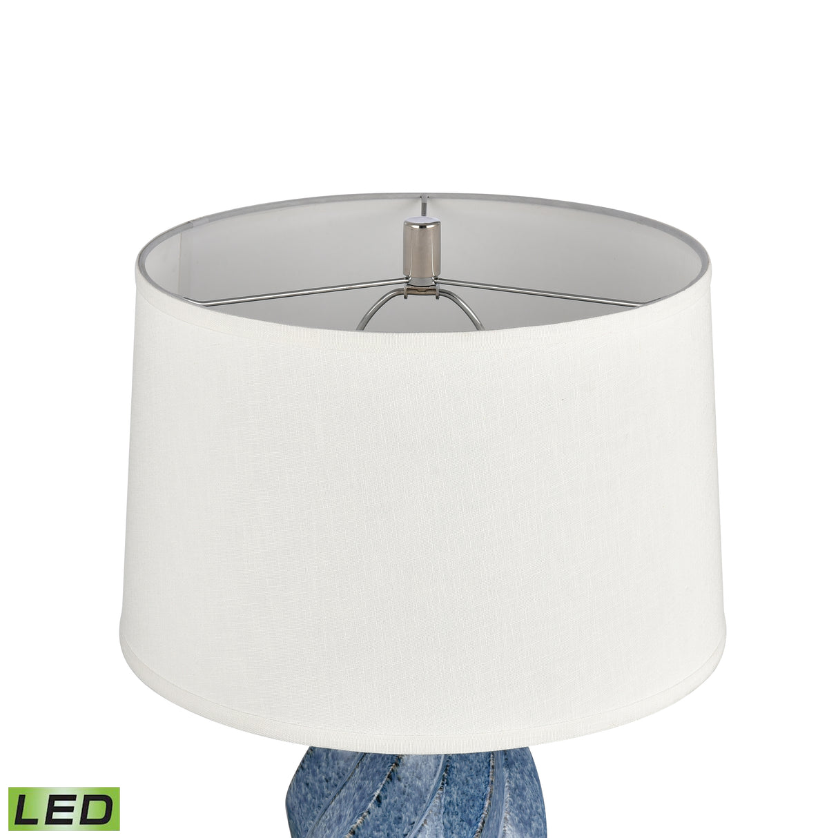 Elk S0019-9538-LED Blue Swell 28'' High 1-Light Table Lamp - Includes LED Bulb