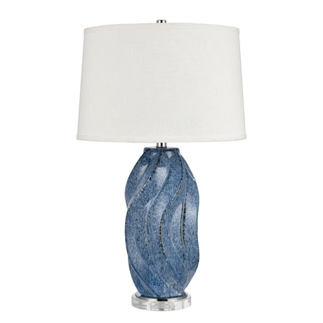 Elk S0019-9538 Blue Swell 28'' High 1-Light Table Lamp