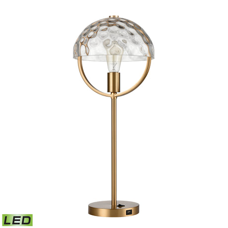 Elk S0019-9562-LED Parsons Avenue 24'' High 1-Light Desk Lamp - Aged Brass - Includes LED Bulb