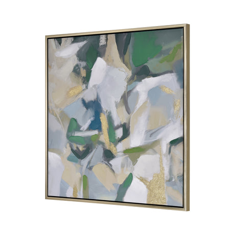 Elk S0026-11319 Verde Abstract Framed Wall Art