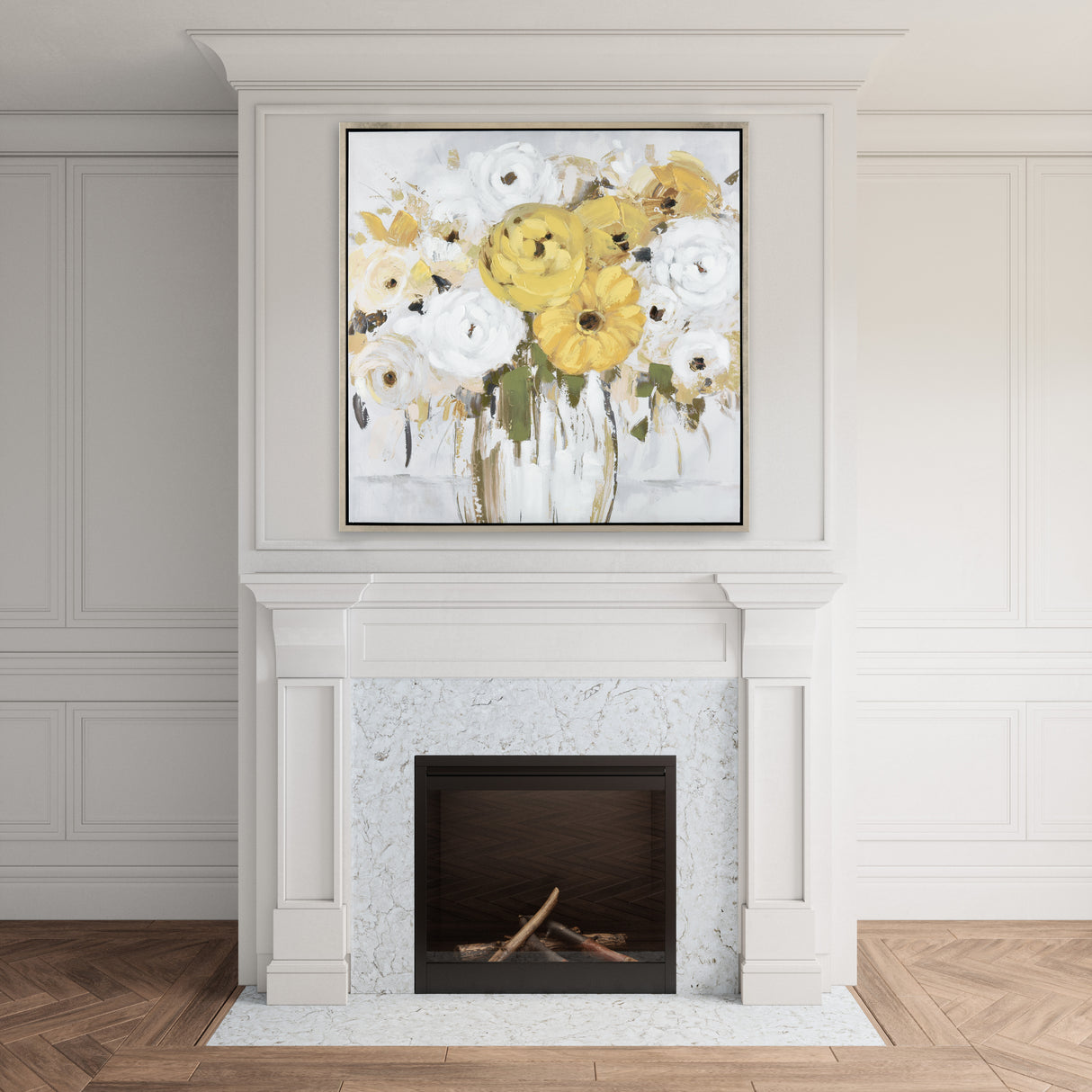 Elk S0026-9298 Mende Blooms Framed Wall Art